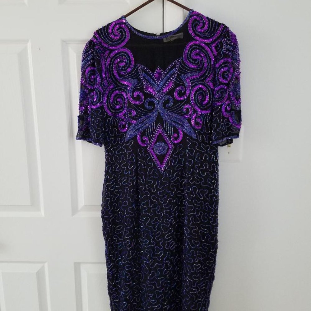 Vintage Beaded Dress